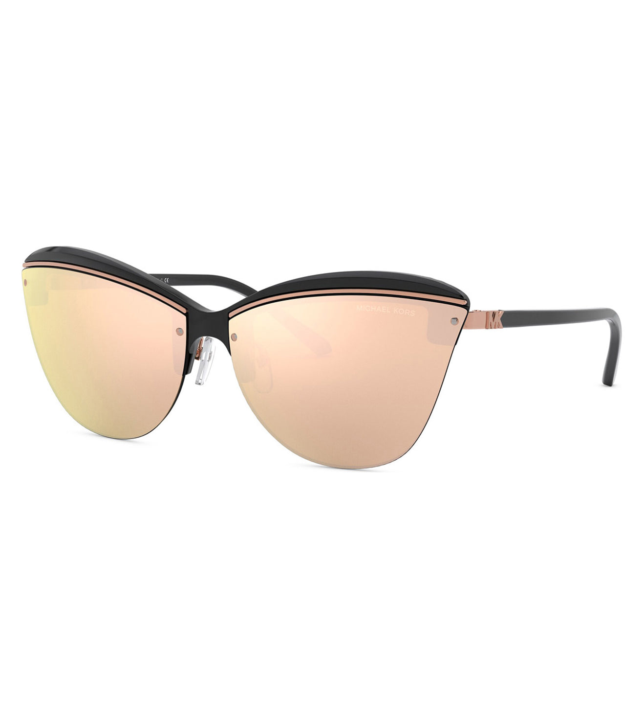 Michael Kors Women's Rose Gold Cat-eye Sunglasses