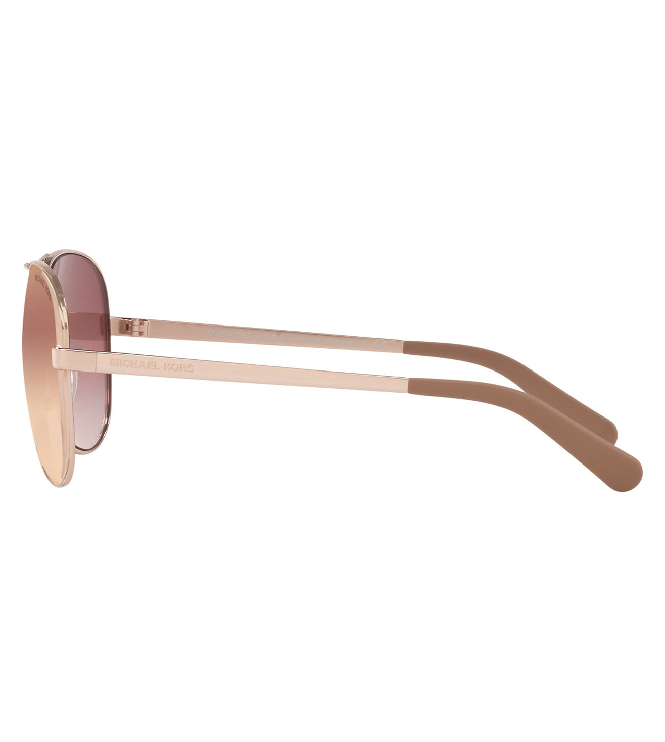 Michael Kors Women's Rose Gold Gradient Aviator Sunglasses